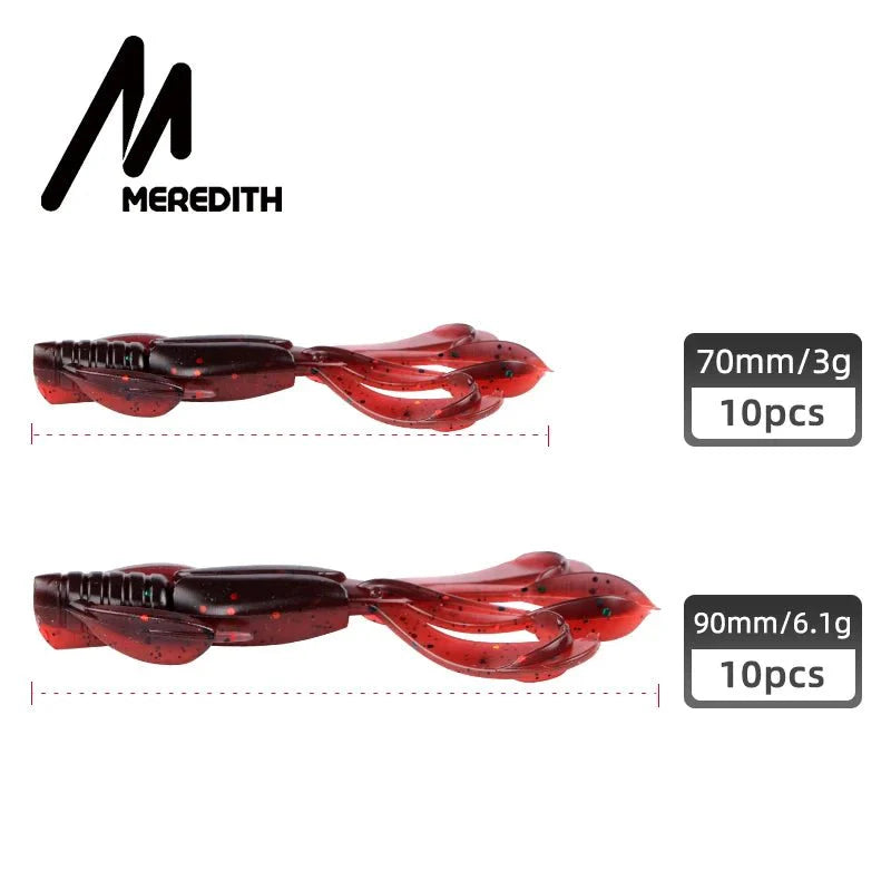 Isca Artificial Soft Crazy Flapper Meredith