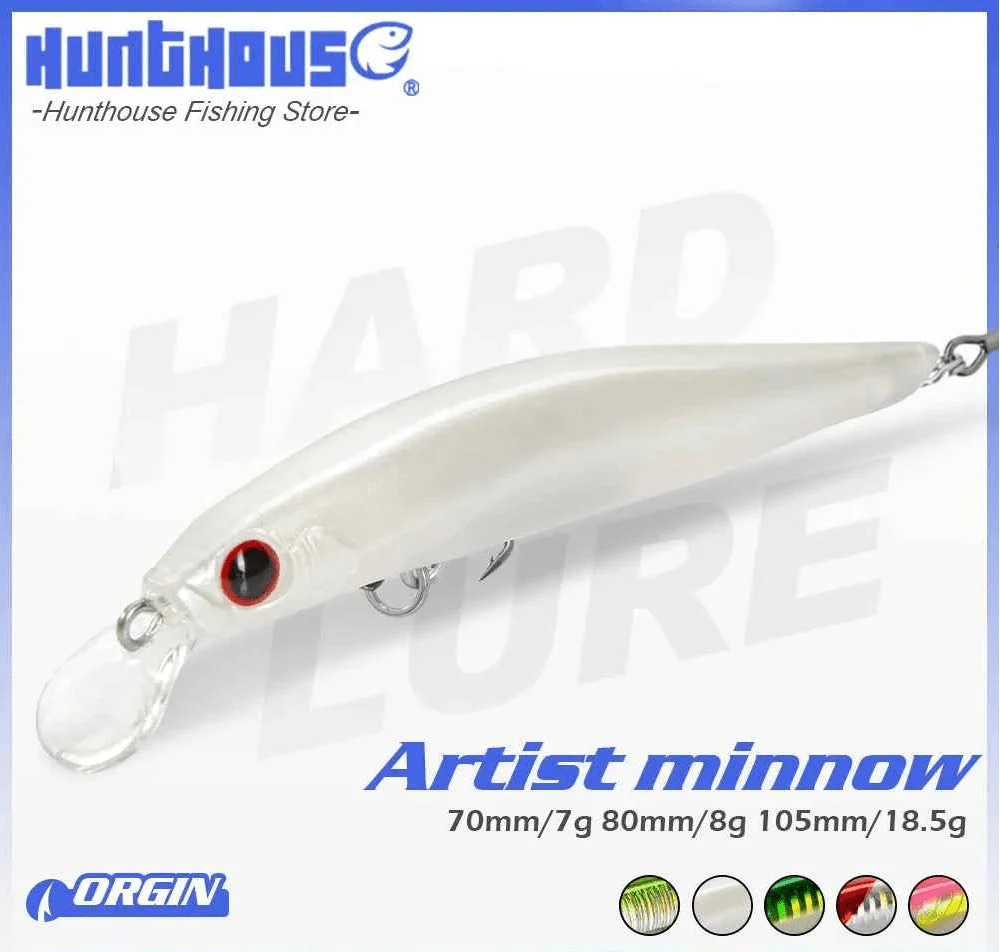 Isca Artificial Pequena/Média de Sub-Superfície Artist Minnow HuntHouse