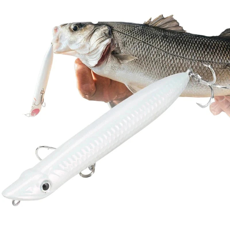 Isca Artificial Grande de Superfície Hunthouse Slap Walker Pencil Lure