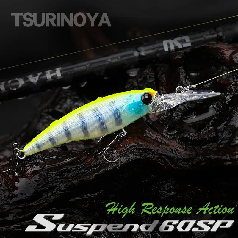 Isca Artificial Pequena de Fundo Tsurinoya Explorers 60SP