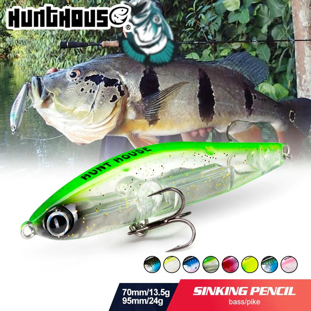 Isca Artificial Pequena de Fundo Hunthouse Sinking Pencil
