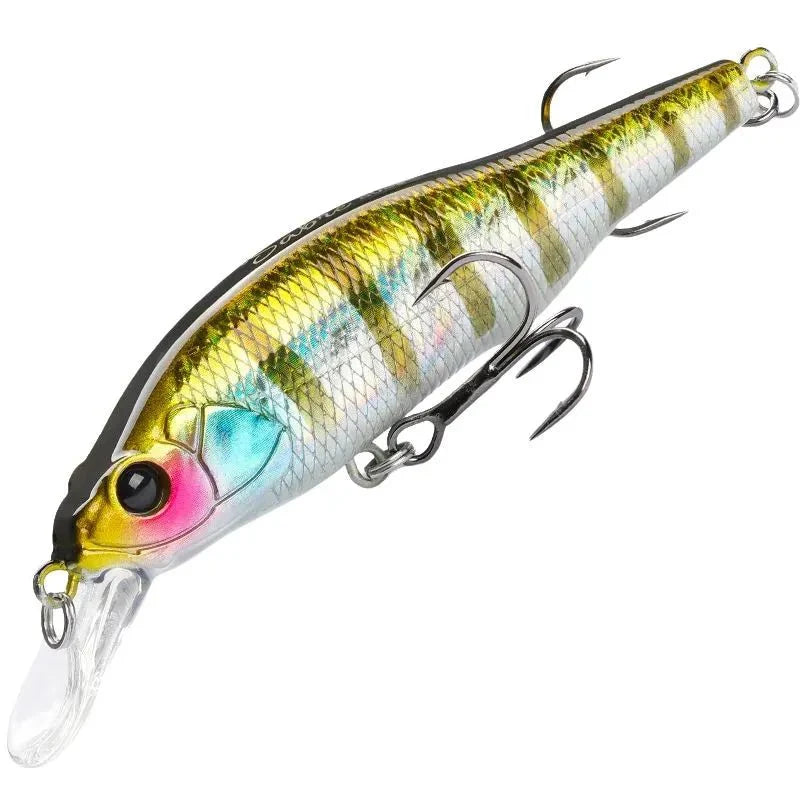 Isca Artificial Pequena de Meia Água Tsurinoya Sabre Jerkbait com Flutuação Neutra