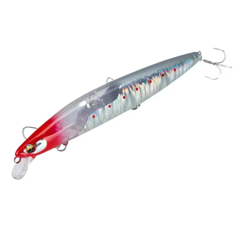 Isca Artificial Grande de Meia Água Silent Assassin Floating Minnow D1